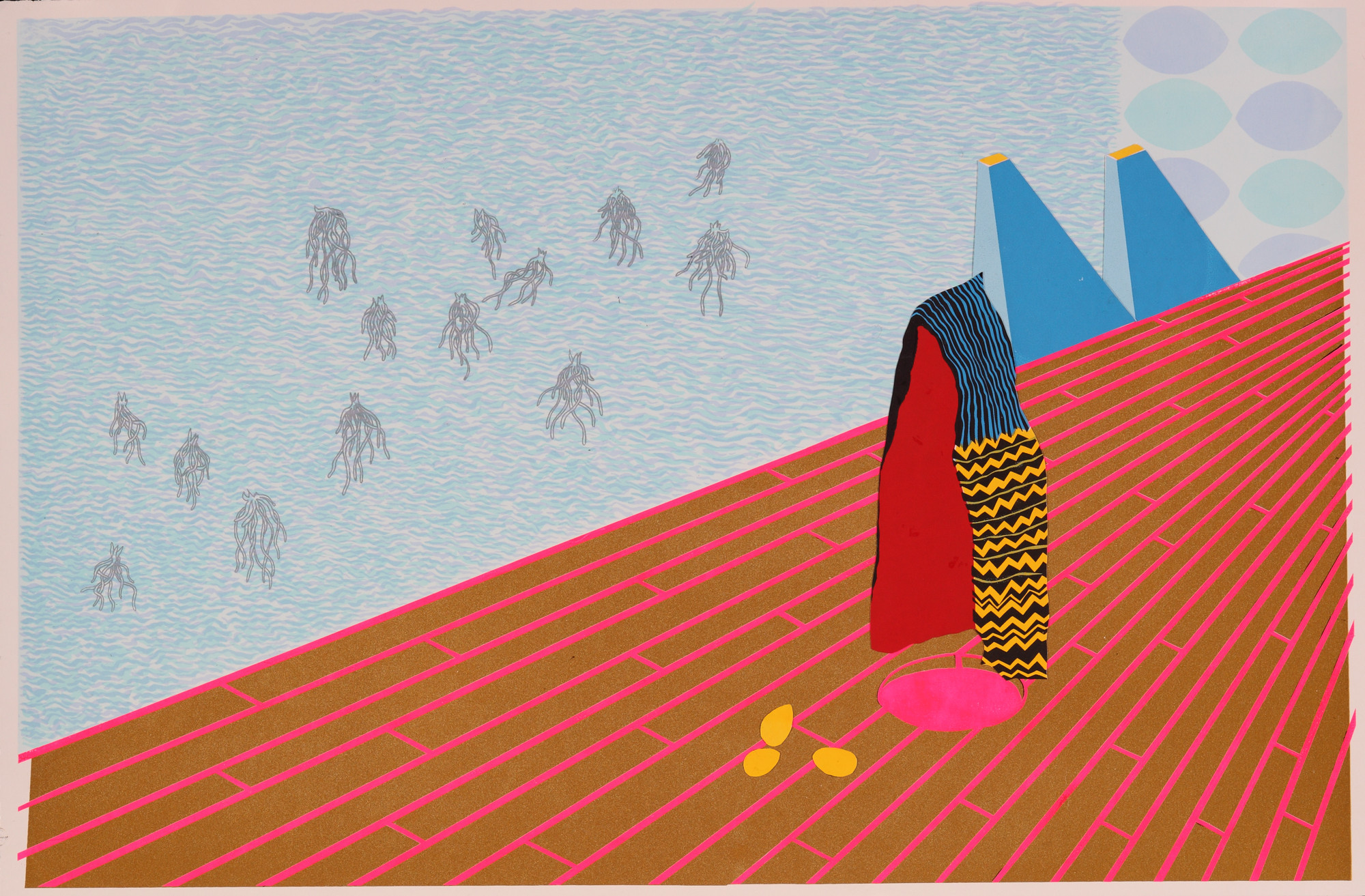 untitled 1 (hooded pyramid)