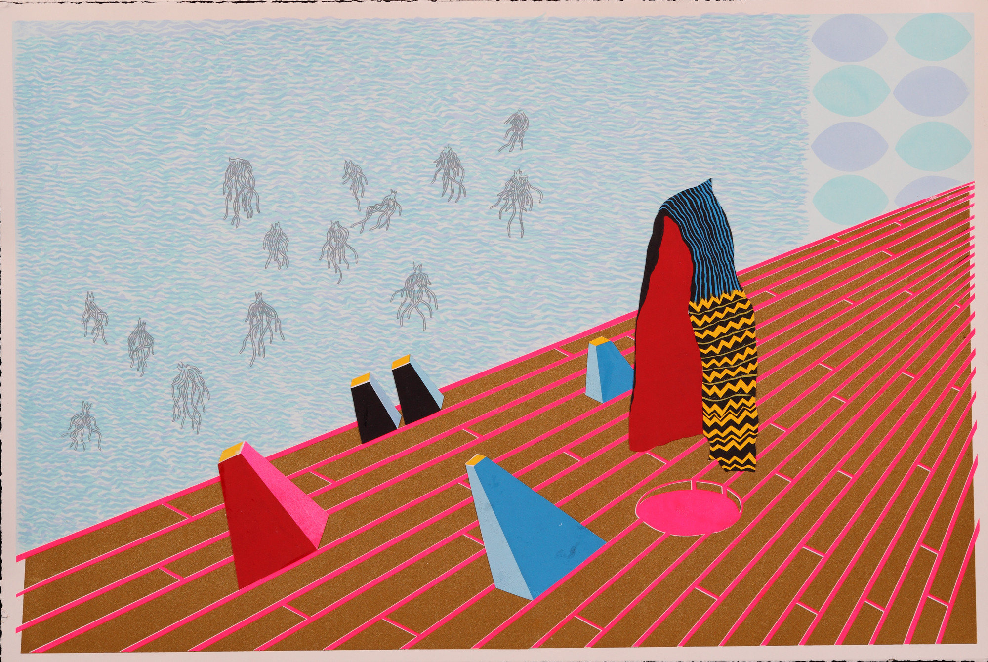 untitled 2 (hooded pyramid)