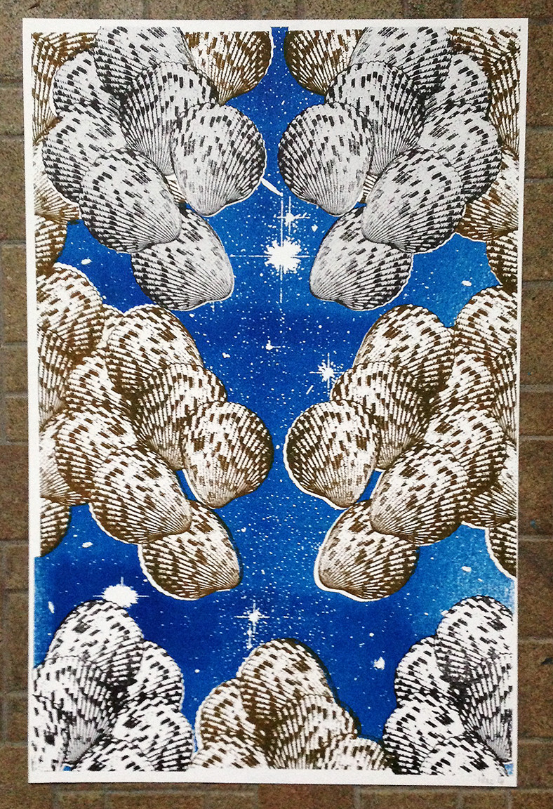 Light Hits Shell Poster #3