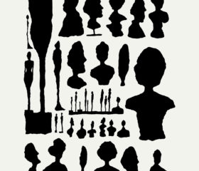 Giacometti Glyph Series by Alexandra Zsigmond